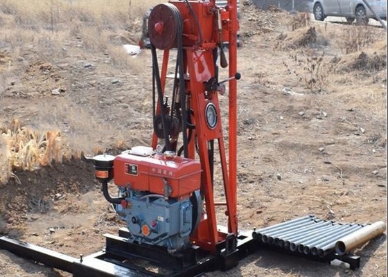 7.5kw St 50 Exploration Drilling Rig Rotary Portable Borehole 0-50m/H Drilling Speed