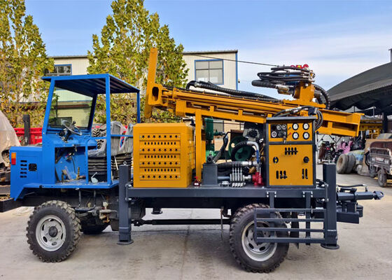 18T Lifting Force Heavy Duty Rock Drilling Rig  Suitable For Bedrock Drilling