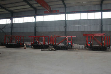 Mobile Hydraulic Crawler Drilling Rig , Track Mounted Drill Rig Easy Operation