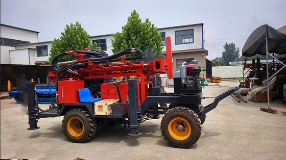 Deep Rock Drill Bore Rig Machine With Pipe Tools / Drill Bit