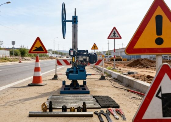 ST 50C Portable Mini Engineering Drilling Rig with 30-50Meters Depth and Electric/Diesel Motor Power