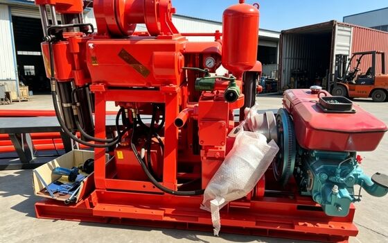 High Stability and Precision 100-200 Meters Depth Drilling Rig For Exploration Investigation