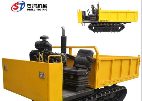 Durable Track Transporter crawler carrier featuring rubber track model 400 90 54 and 1932mm wheel base for off road transport tasks