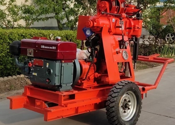 Mała wiertarka do badania gleby 75 mm Hydrauliczna pompa wodna Spt
