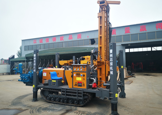 High Outriggers Pneumatyczna wiertnica Dth Rocky 350 metrów odwiertu