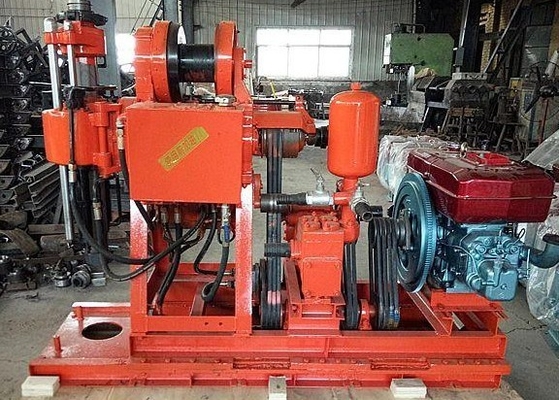 380V GK 200 Wiertnica do testowania gleby z kołami do eksploracji geotechnicznej