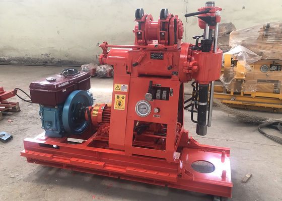 50-100 Metr Diesel Mining Drill Rig, przenośna wiertnica rdzeniowa