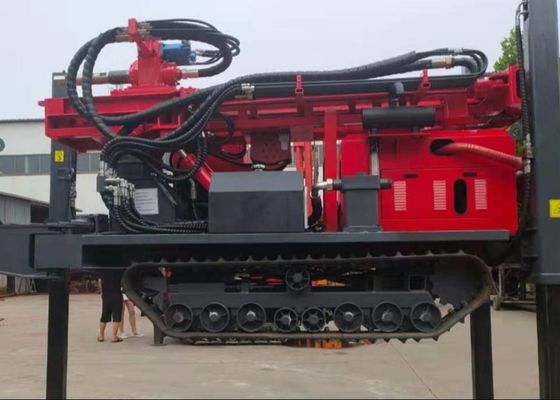 ST 200 Crawler Mounted Drill Rig Z 76mm Drilling Rods For Rocky Area Drilling