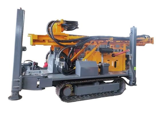 6.5M Hydraulic Crawler Pneumatic Drill Rig Machine z kompresorem powietrza
