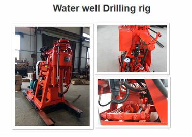 Mała studnia wiertnicza do wiercenia w wodzie GK-200 Kolor dostosowana do podawania hydraulicznego