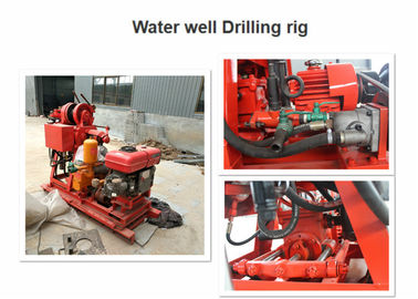 220V / 380V Water Well Sprzęt wiertniczy, 180m wiertnica rdzeniowa do górnictwa