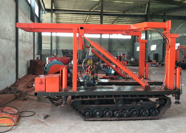 Glebowe śledzenie gąsienicowe Wiertnica z dużą prędkością z hydraulicznym podawaniem