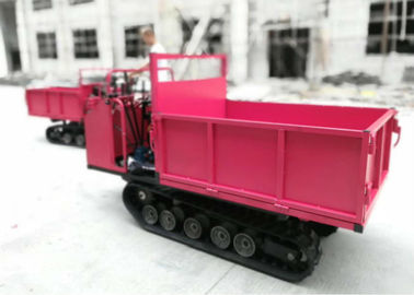 Fashion Tracked Mini Dumper Transporter, gumowa gąsienica dla towarów
