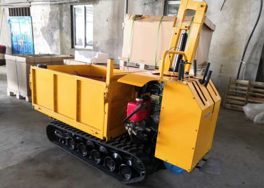 Dostosowany gąsienicowy przenośnik gąsienicowy typu 2 Ton Mini Self Loading Tracked Dumper