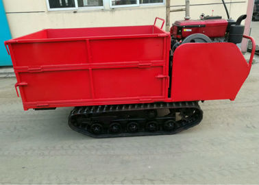 Prosta obsługa 3 tonowy wywrotka / górski rolniczy gąsienicowy transporter