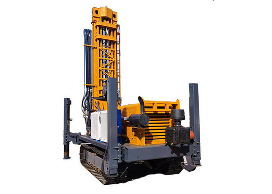 Duża hydrauliczna pneumatyczna wiertarka z silnikiem Cummins Diesel