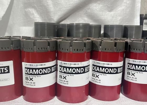 NX BX Impregnowane diamentowe bit wiertła rdzenia dla próbek WIRLILINE RORE ZBYTA