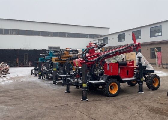 Maszyna do wiercenia w skałach pod ziemią 200 metrów głębokości zastosowania w przemyśle