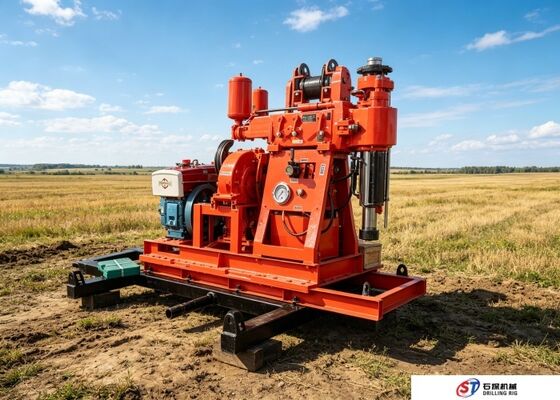 Wyzwania w obszarze geologicznym XY-1A Maszyna do wiercenia do wierceń silnik wysokoprężny