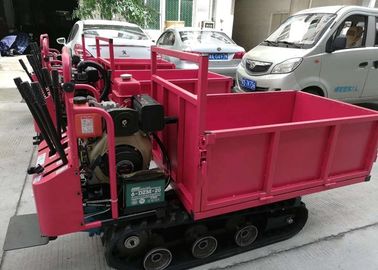 Diesel Engine Farm Mining Hydraulic Track Crawler Mini Dumper Track Transporter 2MT Pojemność