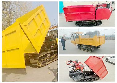 Mini gumowy transporter gąsienicowy używany do prac rolniczych w rolnictwie