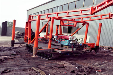 Hole Crawler Pneumatic Water Well Drill Rig / DTH Hard Rock Geology Wiertarka
