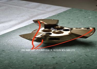 94mm Pdc Convave Carbide Rock Drag Bit Wiercenie Three Wing