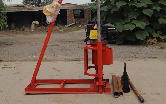 Wiercenie skał silnika benzynowego 30 m Coring Rig Machine