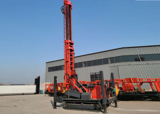Pełna hydrauliczna 350m pneumatyczna wiertnica do studni wodnych 92Kw