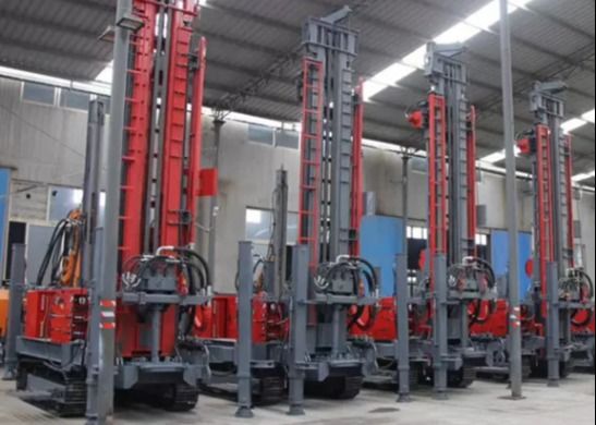 260m Przenośne wiertnice do głębokich studni wiertniczych z systemem hydraulicznym