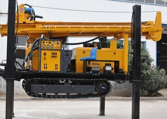 Wiertnica do głębokiej wody podziemnej z silnikiem Diesla 350 metrów Duża wiertarka pneumatyczna