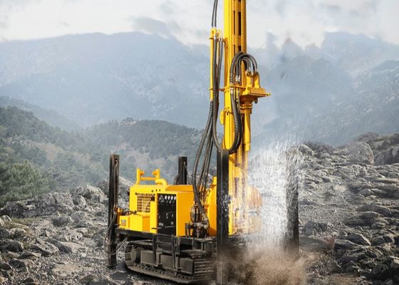 Wiertarka typu gąsienicowego o głębokości 350m