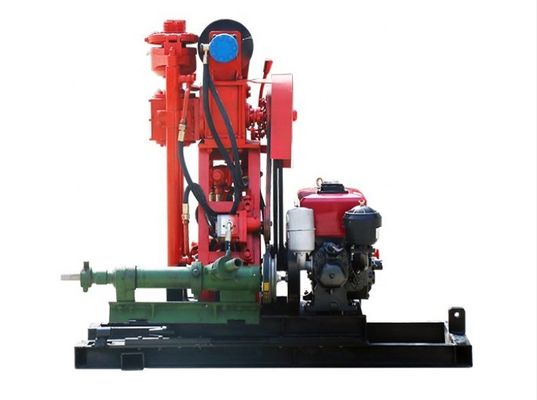 Lekka wiertnica z hydraulicznym rdzeniem Diesel Water Borewell Machine
