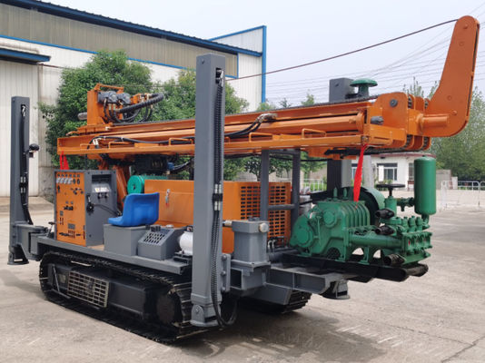 Hydrauliczna wiertnica gąsienicowa o ciśnieniu powietrza 3,5 MPa
