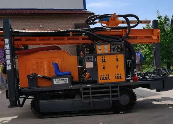 St 450 metrów głęboka wiertnica gąsienicowa duża do studni wodnej