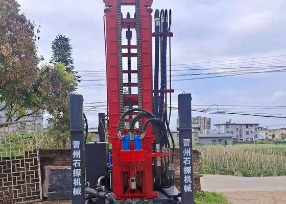 ST 200 metrów Wiertnica Chicago Pneumatic Dostosowana Średnica Duży Silnik Diesla