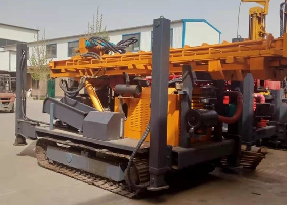 Napędzana silnikiem napędowym pneumatyczna wiertarka hydrauliczna przenośna 260 m