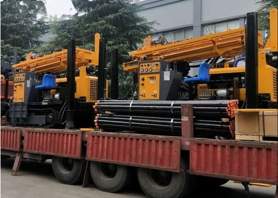 350-metrowa głębokość gąsienicowa Wiertnica do studni wodnych Diesel Mobile