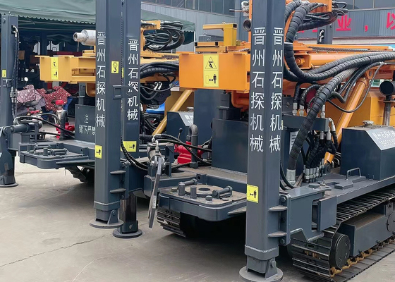 Szybkość Pneumatyczna Wodna Drilling ST350 Metry Deep Machine