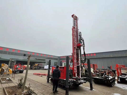 180m Głęboka wiertnica pneumatyczna St180 Typ gąsienicowy Mała hydrauliczna do studni wodnej