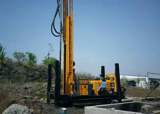 St350 Wiertnica do studni wodnych Typ gąsienicowy Pełna hydrauliczna głębokość 350 m