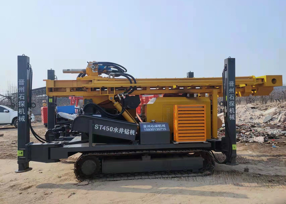 Crawler Borehole 380V Water Well Wiertnica Górnictwo Pneumatyczne Dth