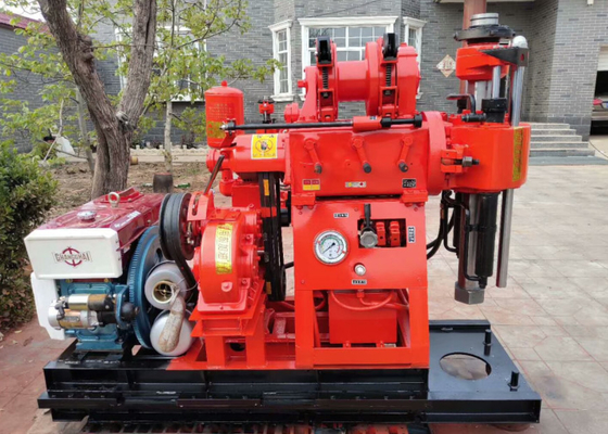 XY-1A 150 metrów głębokości Mała przenośna hydrauliczna wiertnica geologiczna