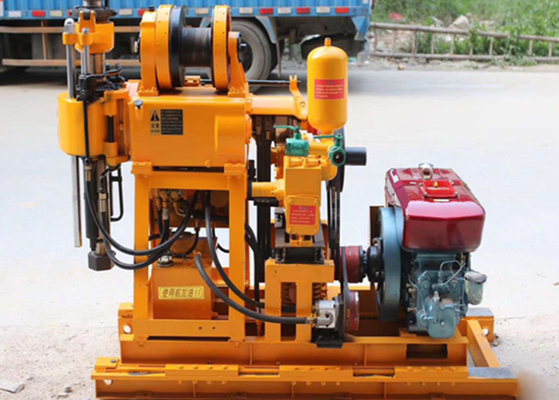 22 HP Hydraulic Portable Engineering Core Drill Rig Z Głębokością 180 Meterów