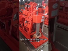 Przenośna górnicza wiertnica inżynieryjna o średnicy otworu 300 mm i głębokości 200 metrów