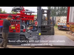 ST200 Głębokich metrów pneumatyczna platforma wiertnicza