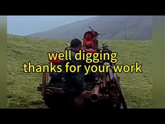 Wytrzymała wiertnica do badań rdzeni glebowych z podwoziem gąsienicowym do jazdy w terenie