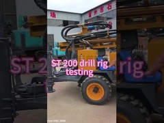 Wiertnica pneumatyczna St200 Trwała do wiercenia skał metodą DTH do głębokich odwiertów wodnych