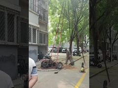 200-metrowa wiertnica do badań gruntu, kołowa lub gąsienicowa, przenośna