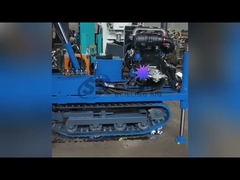 Wiertnica do pali na gąsienicach 380V do wiercenia w skałach w przystępnej cenie